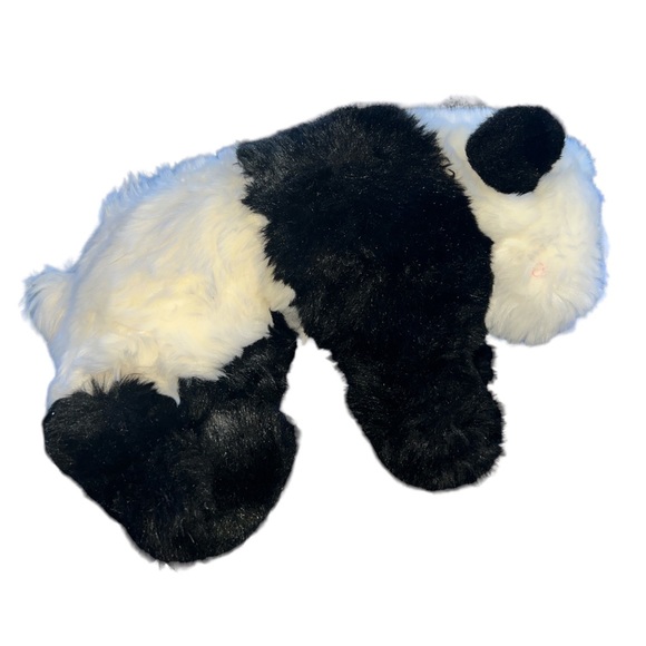 Panda Bear Plush DOUGLAS Cuddle Toys 13" Inches Stuffed Animal Black & White - Picture 2 of 7